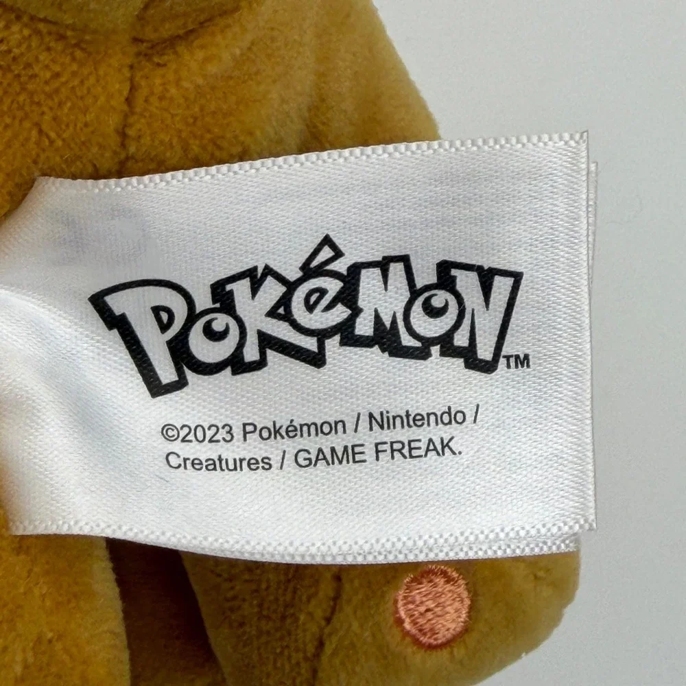 Pokemon‎ Eevee Plush Brown Stuffed Animal Toy Jazwares PKW4018-071023-WH 8 Inch